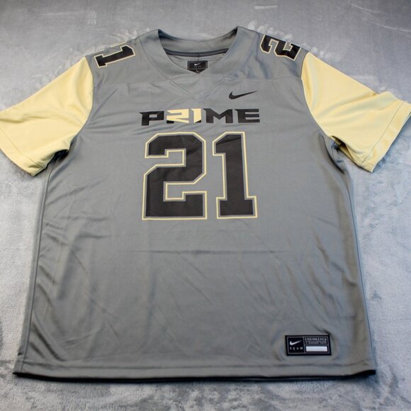 Coach Prime Short Sleeve Shirt Jersey Men's Size Large - Picture 2 of 10